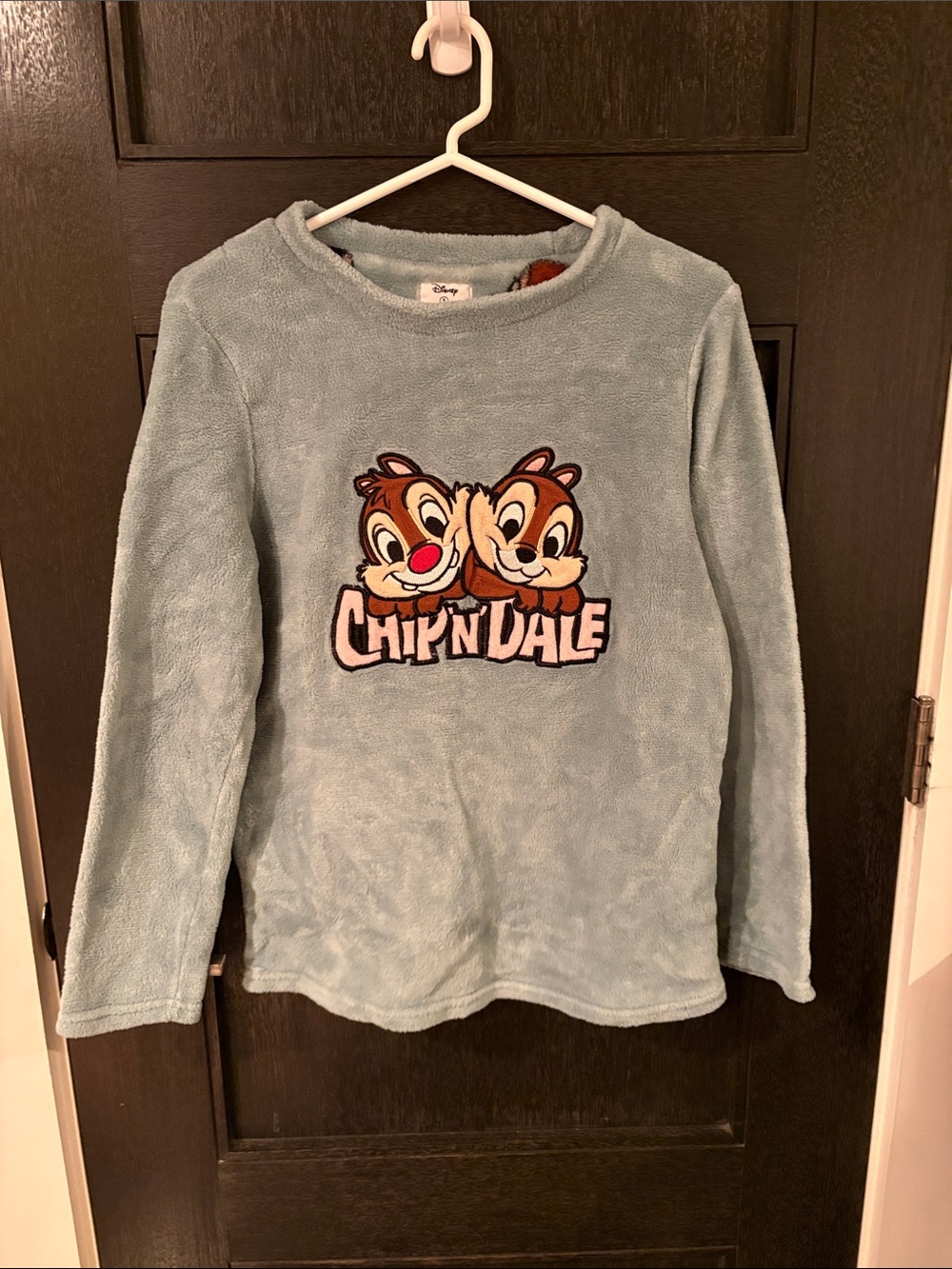 Disney Chip’N’Dale teal sweater S
